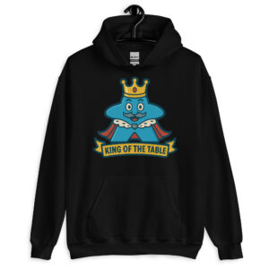 King of the table – Royal Meeple Edition - Unisex-Kapuzenpullover