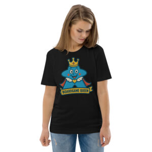 Boardgame Queen - Unisex-Bio-Baumwoll-T-Shirt