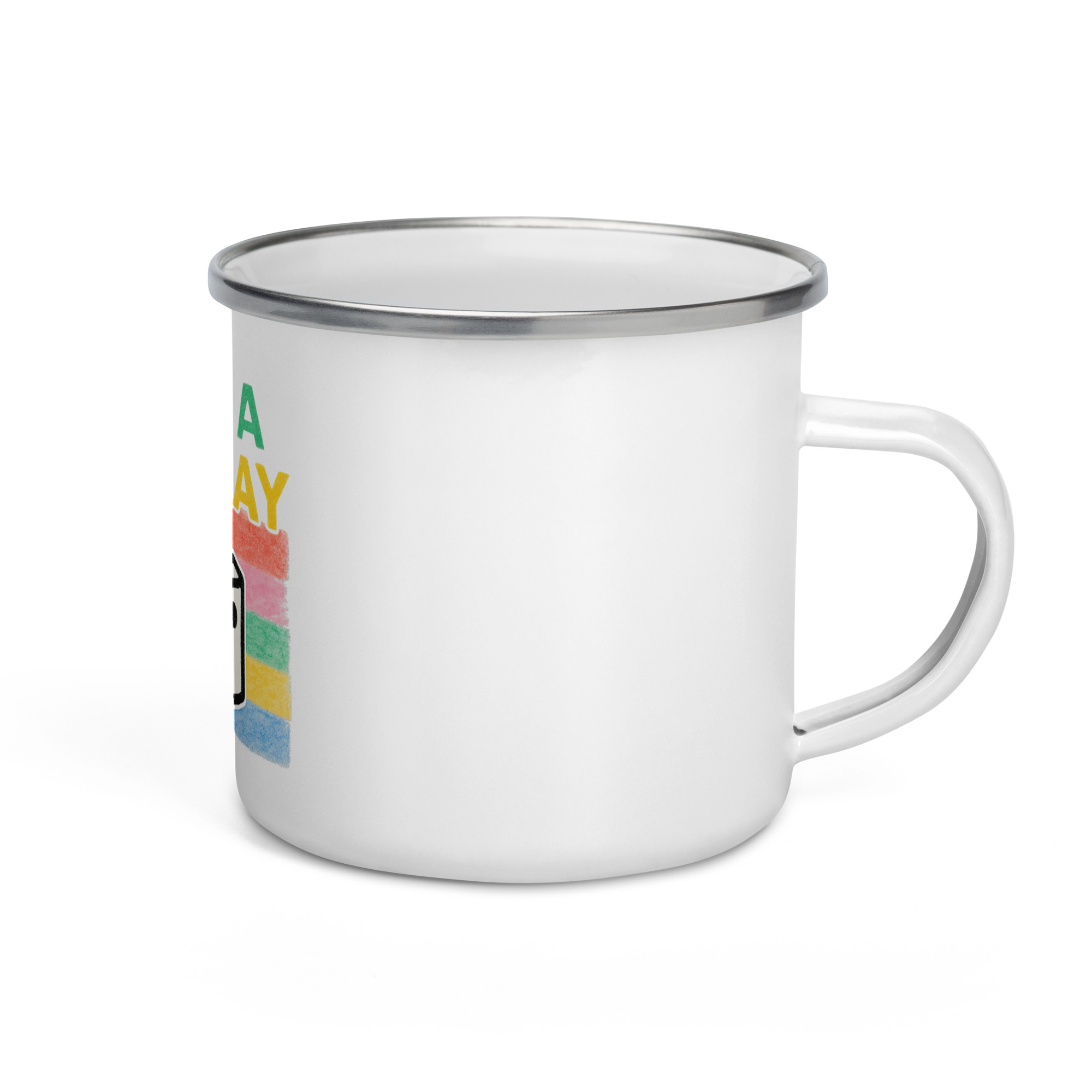 HAVE A DICE DAY - Emailletasse – Bild 2