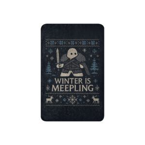 Winter is Meepling - Sherpa-Decke