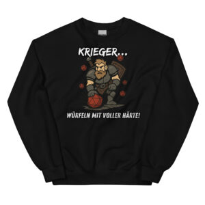 Krieger würfeln... - Fantasy Unisex-Pullover