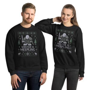 Winter is Meepling - Unisex-Pullover