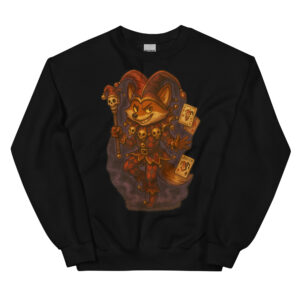 Evil Jester -  Fantasy Unisex-Pullover