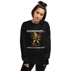 Kriegerinnen würfeln... - Fantasy Unisex-Pullover