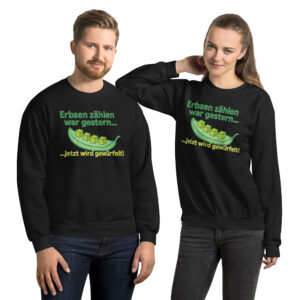Würfelerbsen - Unisex-Pullover