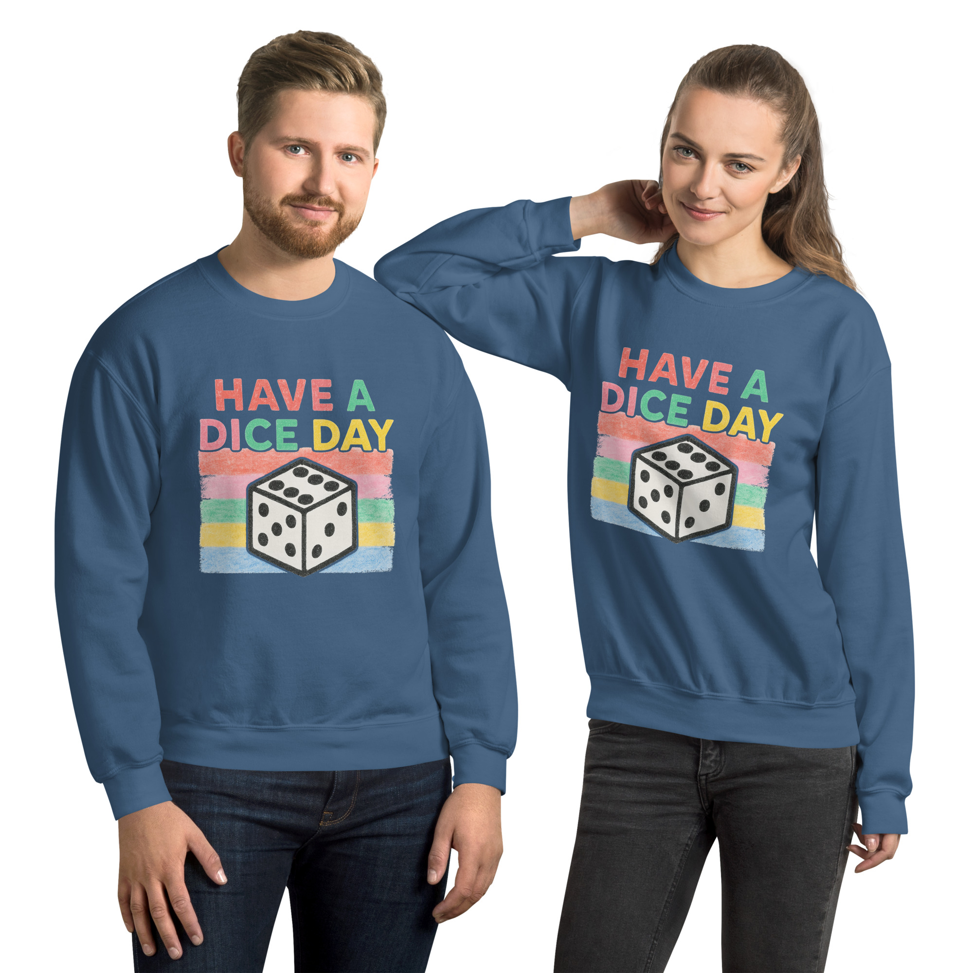 HAVE A DICE DAY - Unisex-Pullover – Bild 7