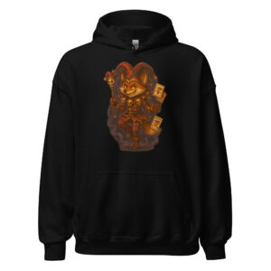 Evil Jester - Fantasy Unisex-Kapuzenpullover