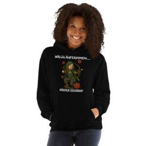 Waldläuferinnen würfeln... - Fantasy RPG Unisex-Kapuzenpullover