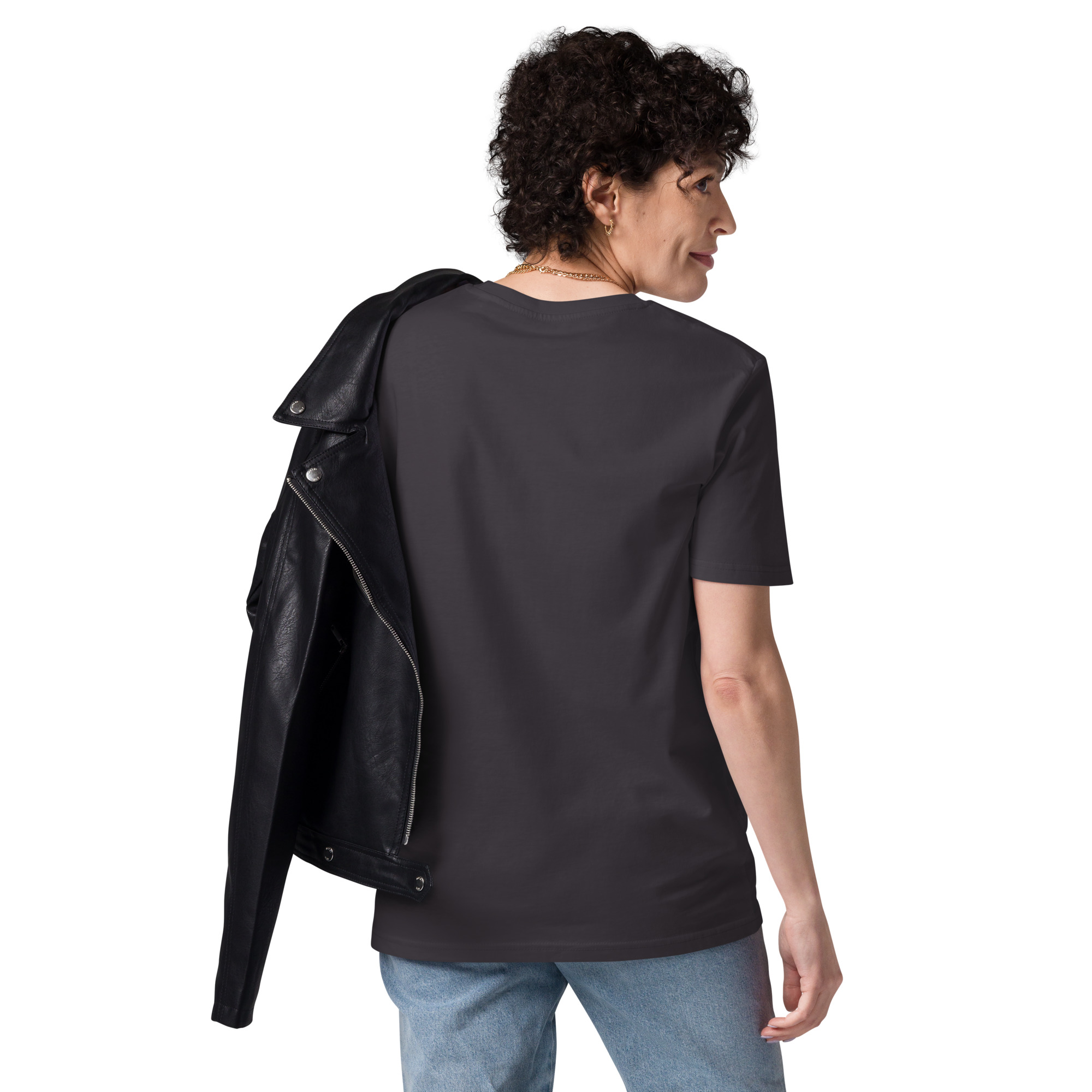 Kriegerinnen würfeln mit eiserner Härte - DTF-Unisex-Bio-Baumwoll-T-Shirt – Bild 10