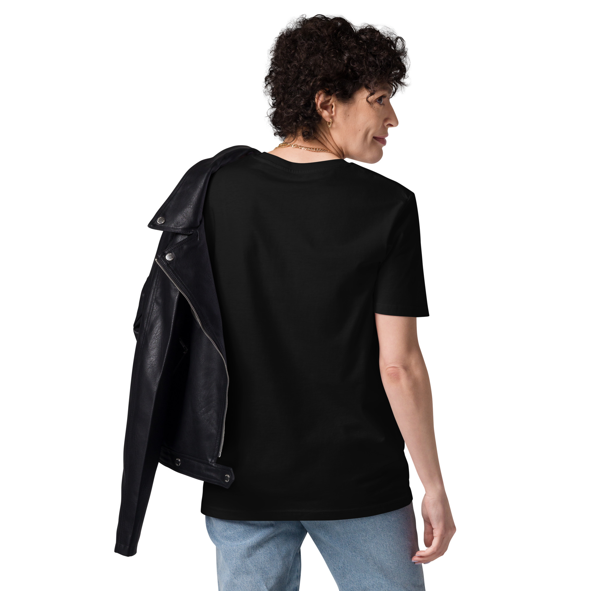Kriegerinnen würfeln mit eiserner Härte - DTF-Unisex-Bio-Baumwoll-T-Shirt – Bild 2