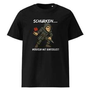Schurken würfeln... - Fantasy RPG Unisex-Bio-Baumwoll-T-Shirt