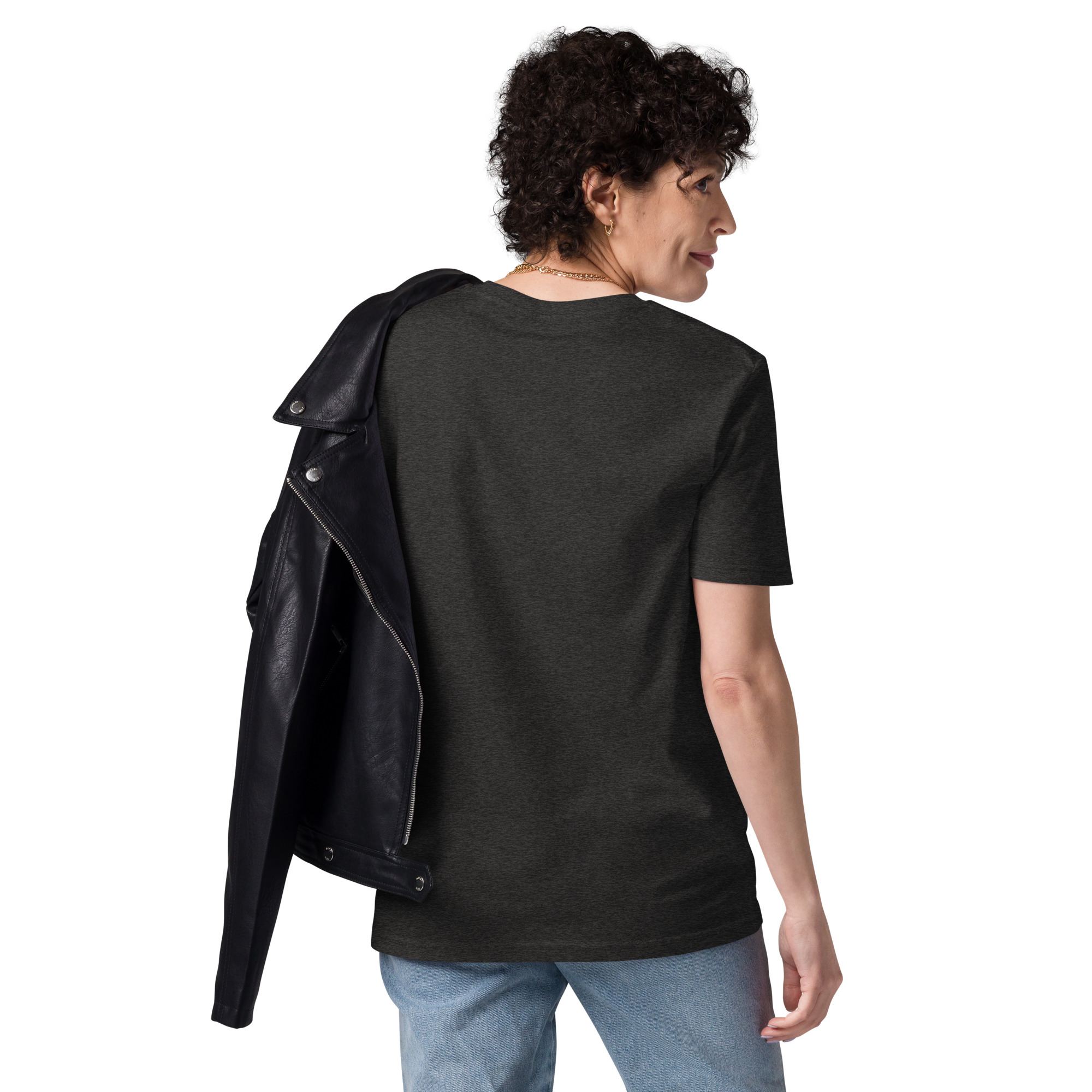 Kriegerinnen würfeln mit eiserner Härte - DTF-Unisex-Bio-Baumwoll-T-Shirt – Bild 6