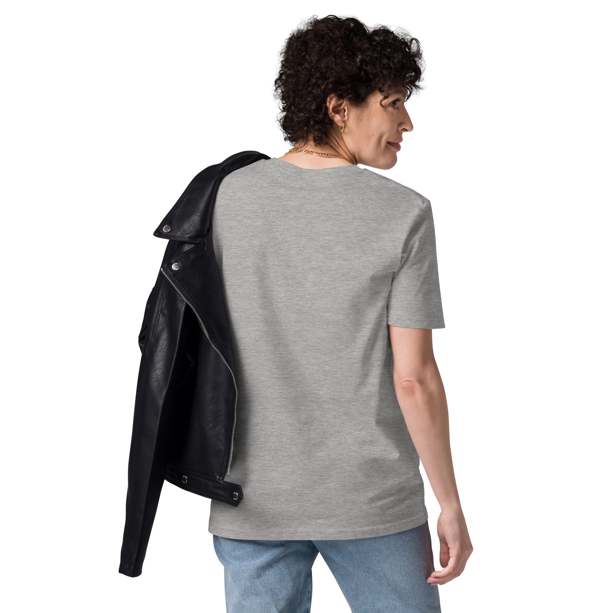 Kriegerinnen würfeln mit eiserner Härte - DTF-Unisex-Bio-Baumwoll-T-Shirt – Bild 20