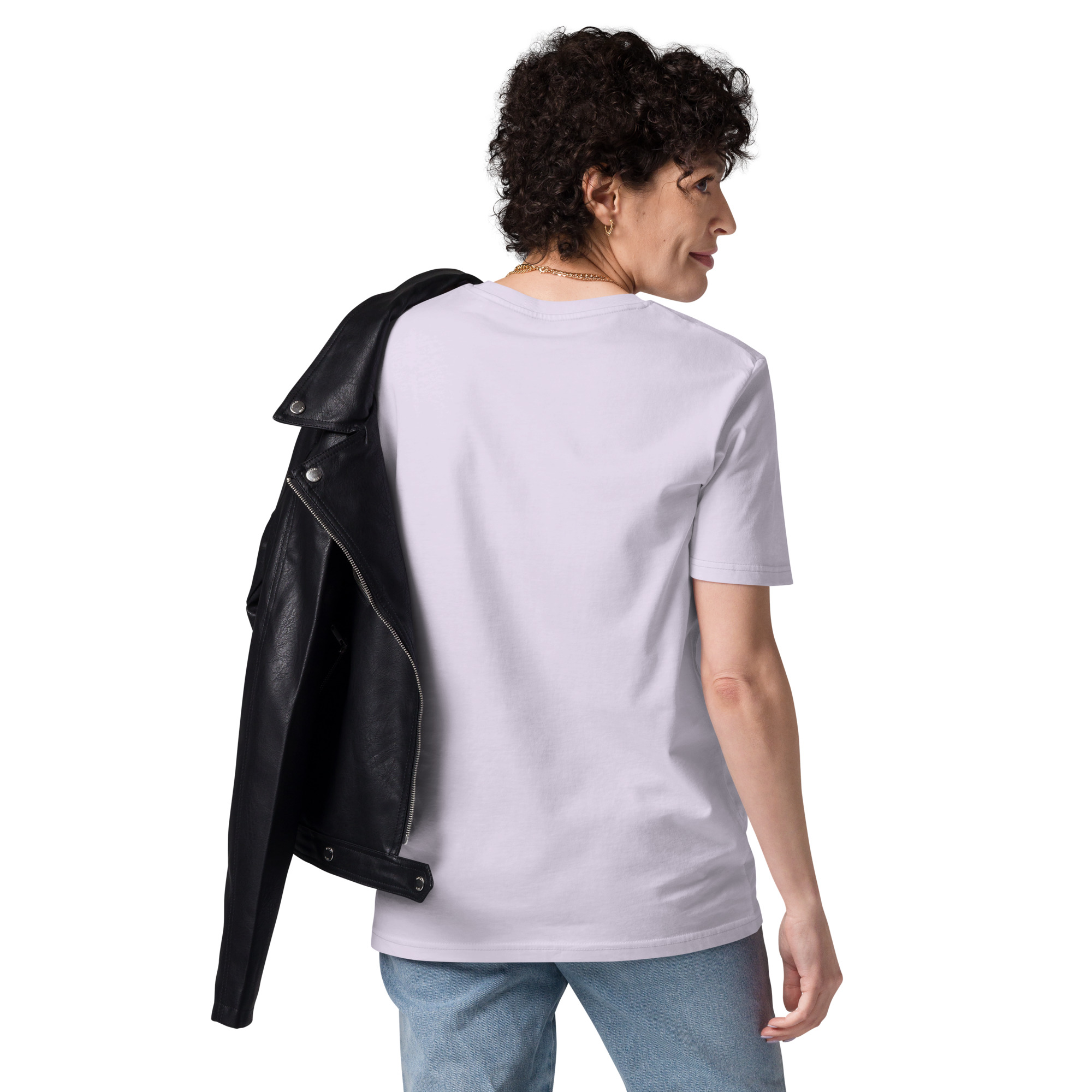Kriegerinnen würfeln mit eiserner Härte - DTF-Unisex-Bio-Baumwoll-T-Shirt – Bild 28