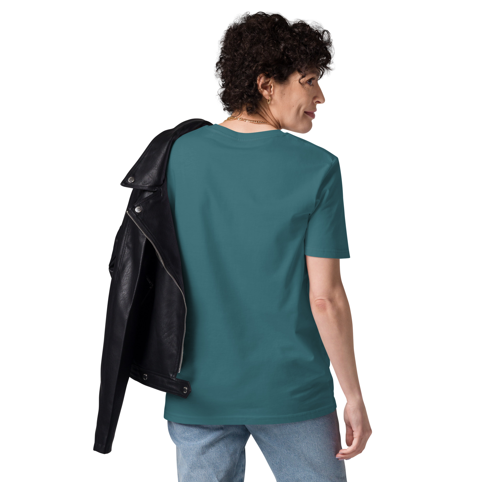 Kriegerinnen würfeln mit eiserner Härte - DTF-Unisex-Bio-Baumwoll-T-Shirt – Bild 14