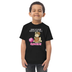 Dicefox Kunoichi – Trust my roll(e)! - Jersey-T-Shirt für Kleinkinder