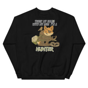 Dicefox Hunter – Trust my roll(e)! - Unisex-Pullover