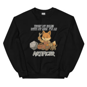 Dicefox Artificer – Trust my roll(e)! - Unisex Pullover
