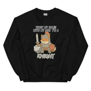Dicefox Knight – Trust my roll(e)! - Unisex-Pullover