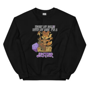 Dicefox Jester – Trust my roll(e)! - Unisex-Pullover