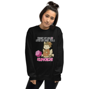 Dicefox Kunoichi – Trust my roll(e)! - Unisex-Pullover