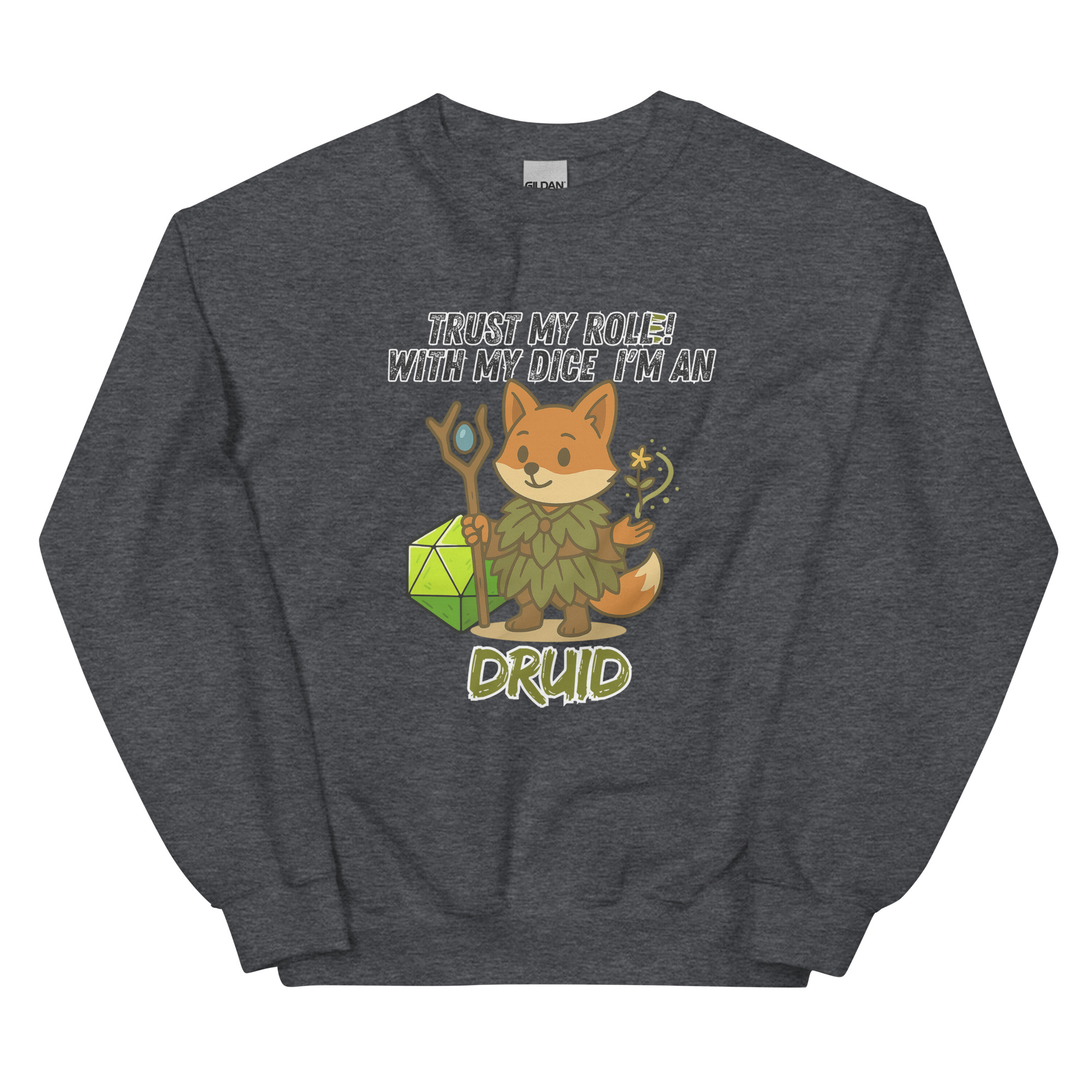 Dicefox Druid – Trust my roll(e)! - Unisex-Pullover – Bild 11