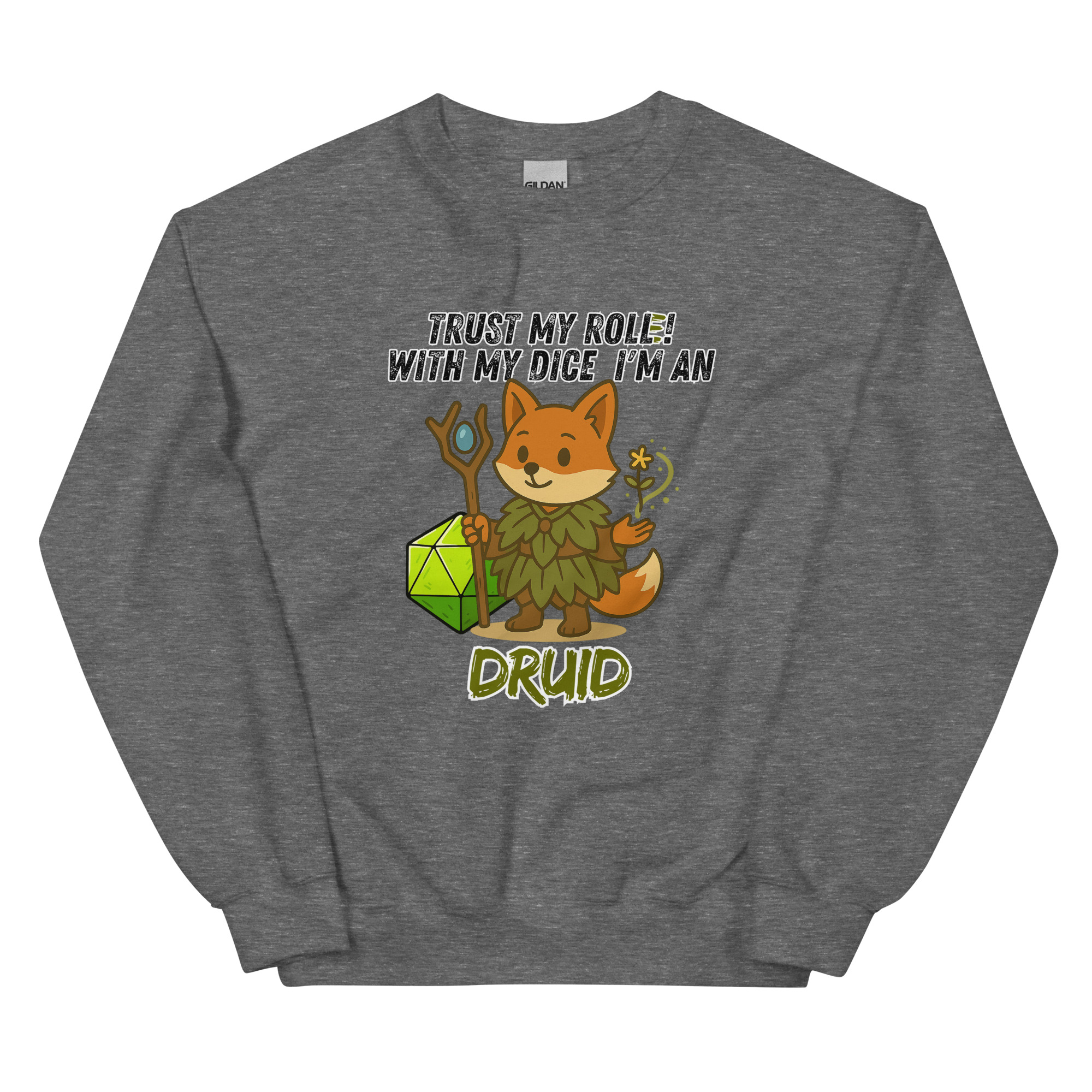 Dicefox Druid – Trust my roll(e)! - Unisex-Pullover – Bild 15