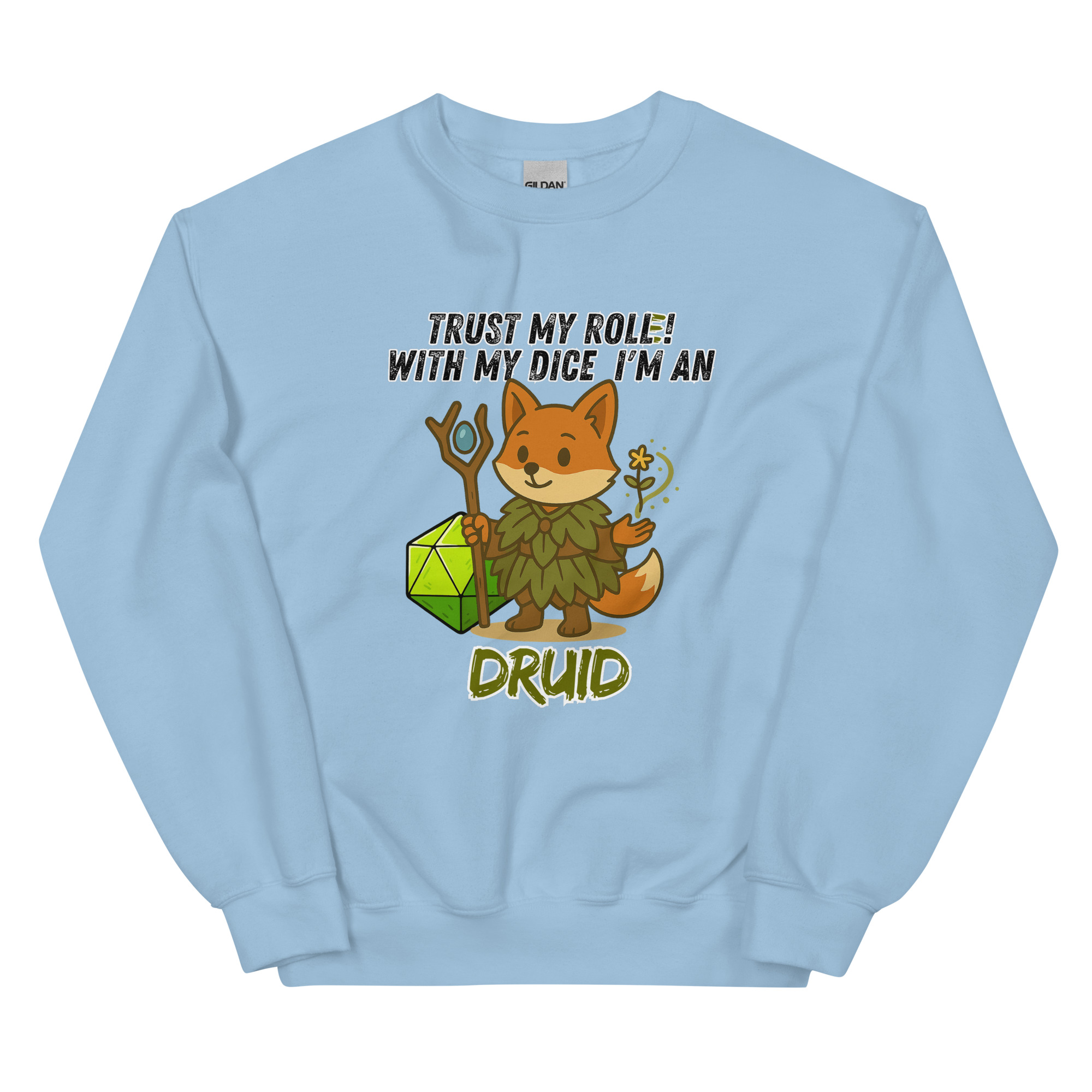 Dicefox Druid – Trust my roll(e)! - Unisex-Pullover – Bild 21