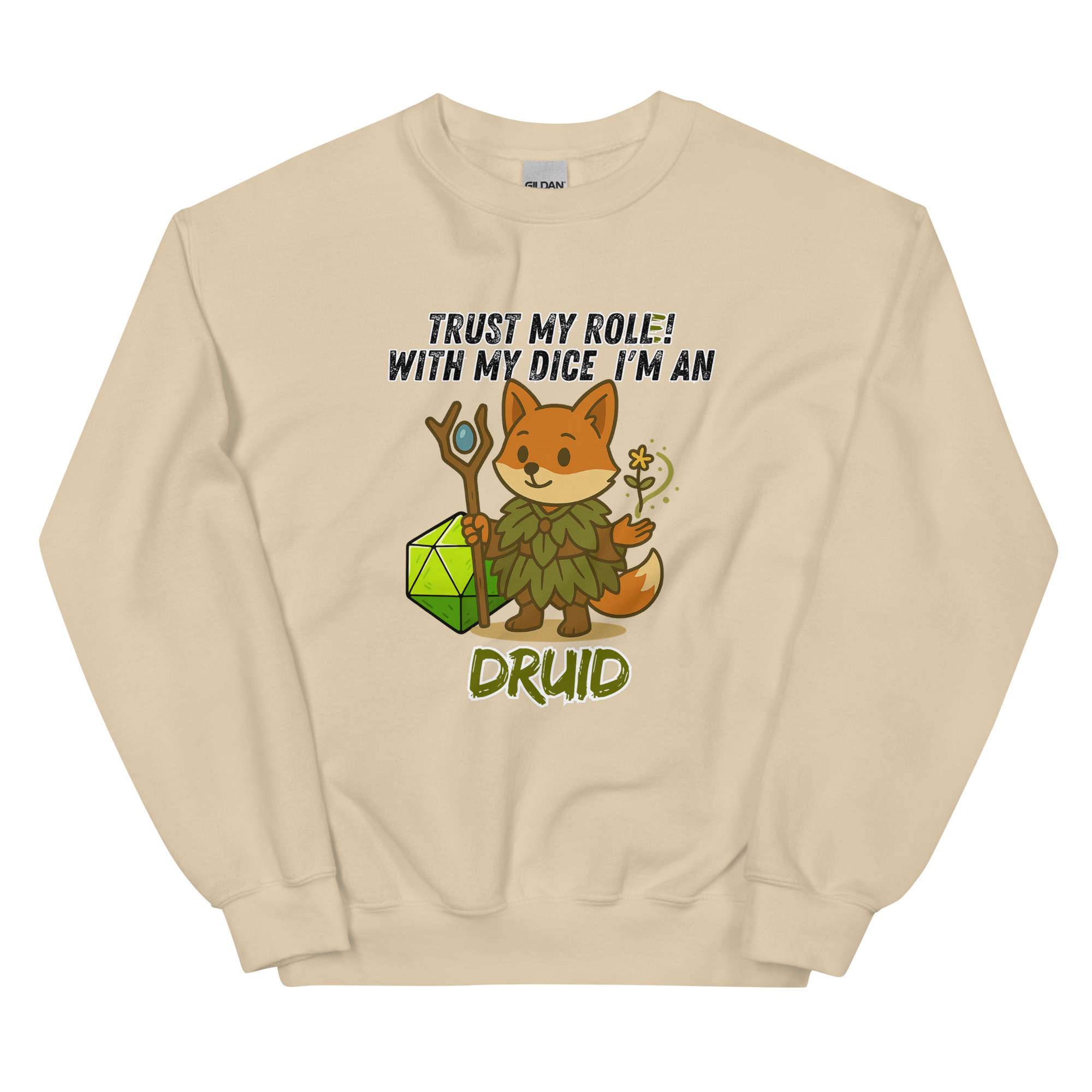 Dicefox Druid – Trust my roll(e)! - Unisex-Pullover – Bild 23