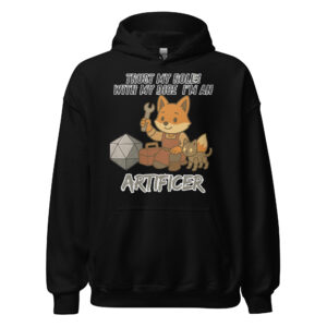 Dicefox Artificer – Trust my roll(e)! - Unisex-Kapuzenpullover