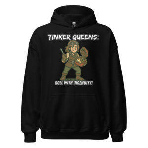 Tinker Queens roll with Attitude - Unisex-Kapuzenpullover