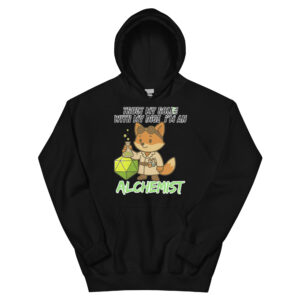 Dicefox Alchemist – Trust my roll(e)! - Unisex-Kapuzenpullover