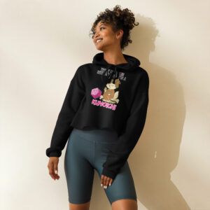 Dicefox Kunoichi – Trust my roll(e)! - Crop-Hoodie
