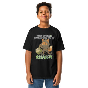 Dicefox Assassin – Trust my roll(e)! - Klassisches T-Shirt für Jugendliche
