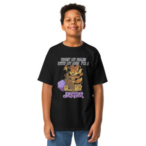 Dicefox Jester – Trust my roll(e)! - Klassisches T-Shirt für Jugendliche