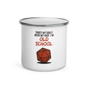 Trust old school roll(e)! - Emailletasse