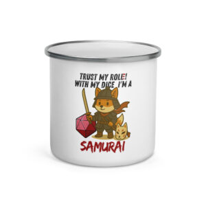 Dicefox Samurai – Trust my roll(e)! - Emailletasse