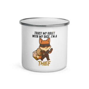 Dicefox Thief – Trust my roll(e)! - Emailletasse