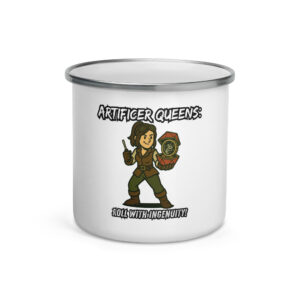 Atrificer Queens roll with attitude! - Emailletasse