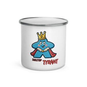 Tabletop Tyrant – Royal Meeple Edition - Emailletasse