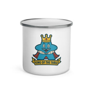 King of the Table – Royal Meeple Edition - Emailletasse