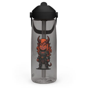 Devil – Infernal Edition - Wasserflasche mit umklappbarem Trinkhalm 739ml (25oz)