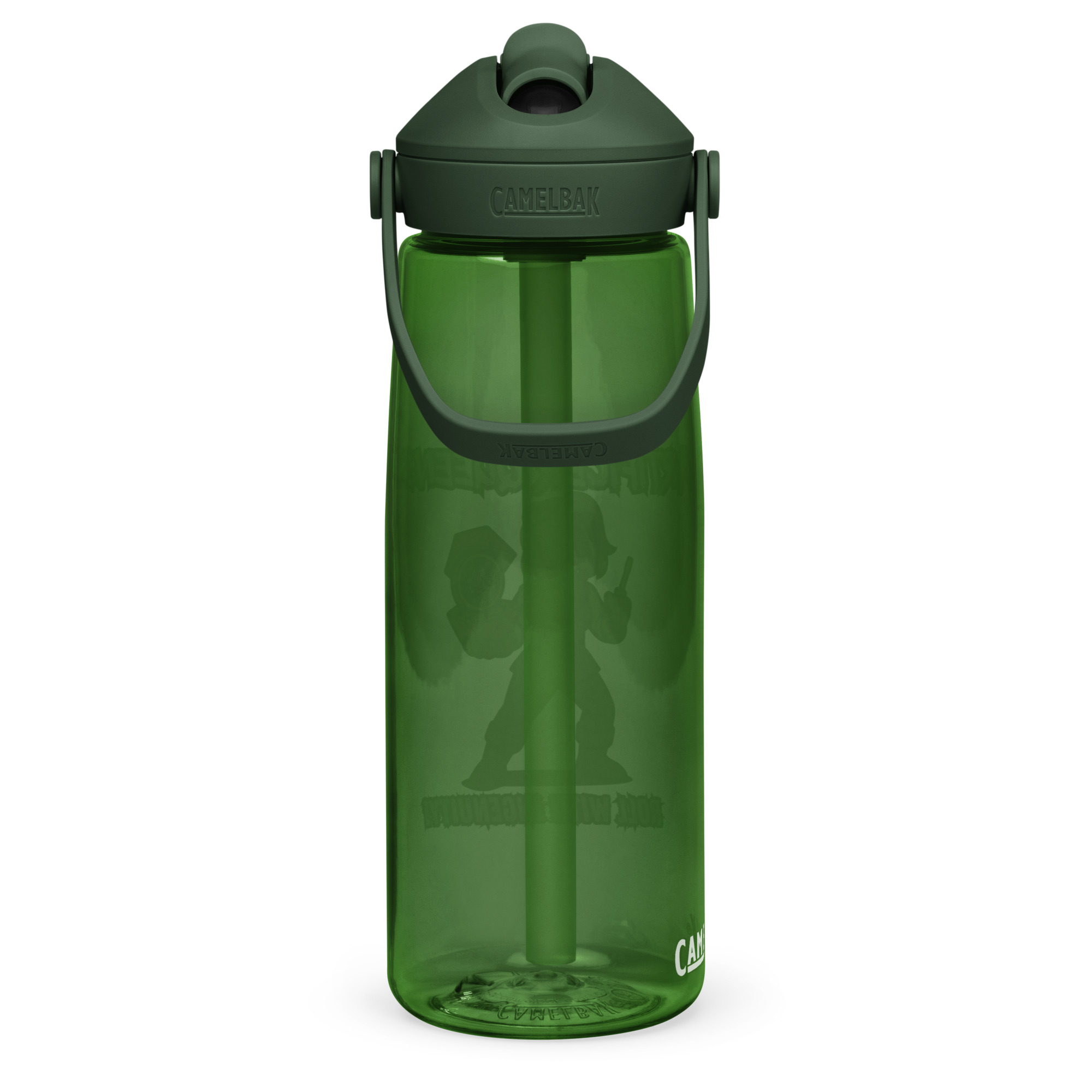 Atrificer Queens roll with attitude! - Wasserflasche mit umklappbarem Trinkhalm 739ml (25oz) – Bild 5
