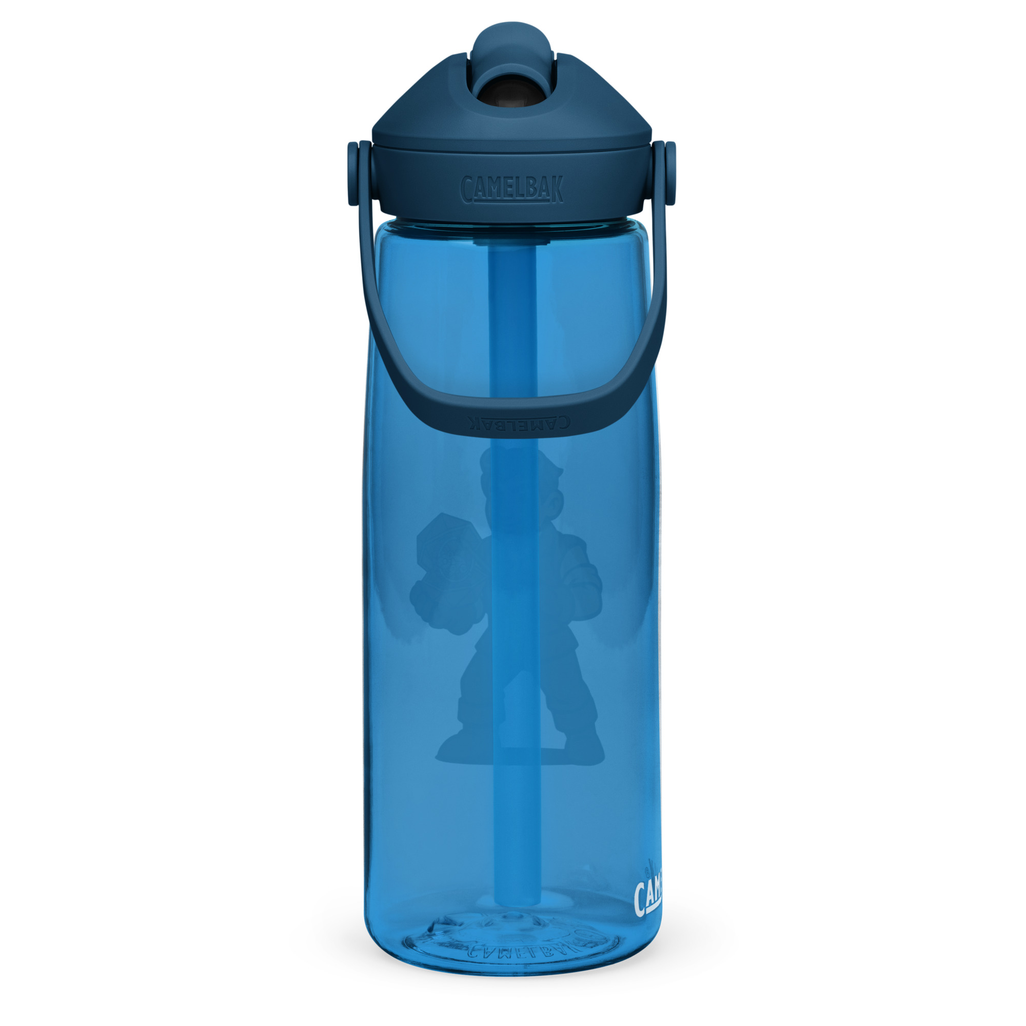 Artificer – Gear & Dice Edition - Wasserflasche mit umklappbarem Trinkhalm 739ml (25oz) – Bild 7