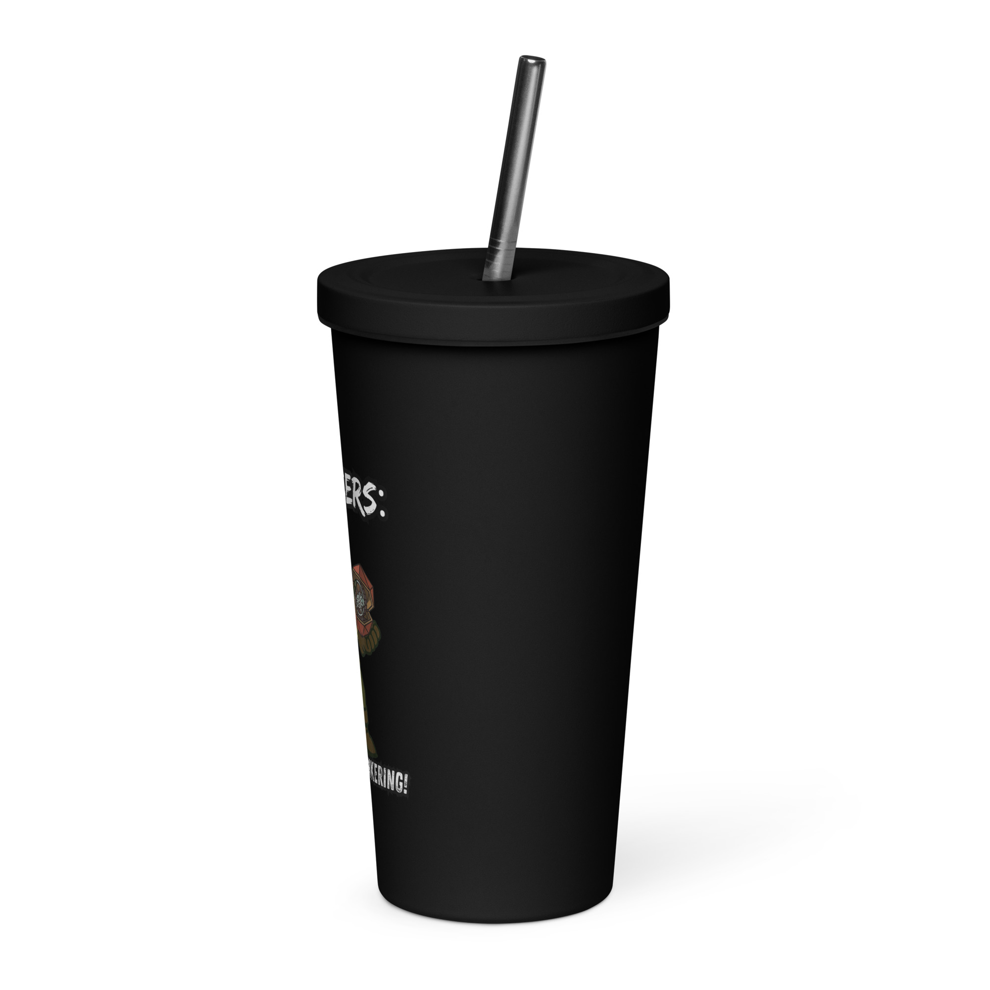 Atrificers roll with attitude! - Thermobecher mit Strohhalm | 600 ml (20 oz) – Bild 3