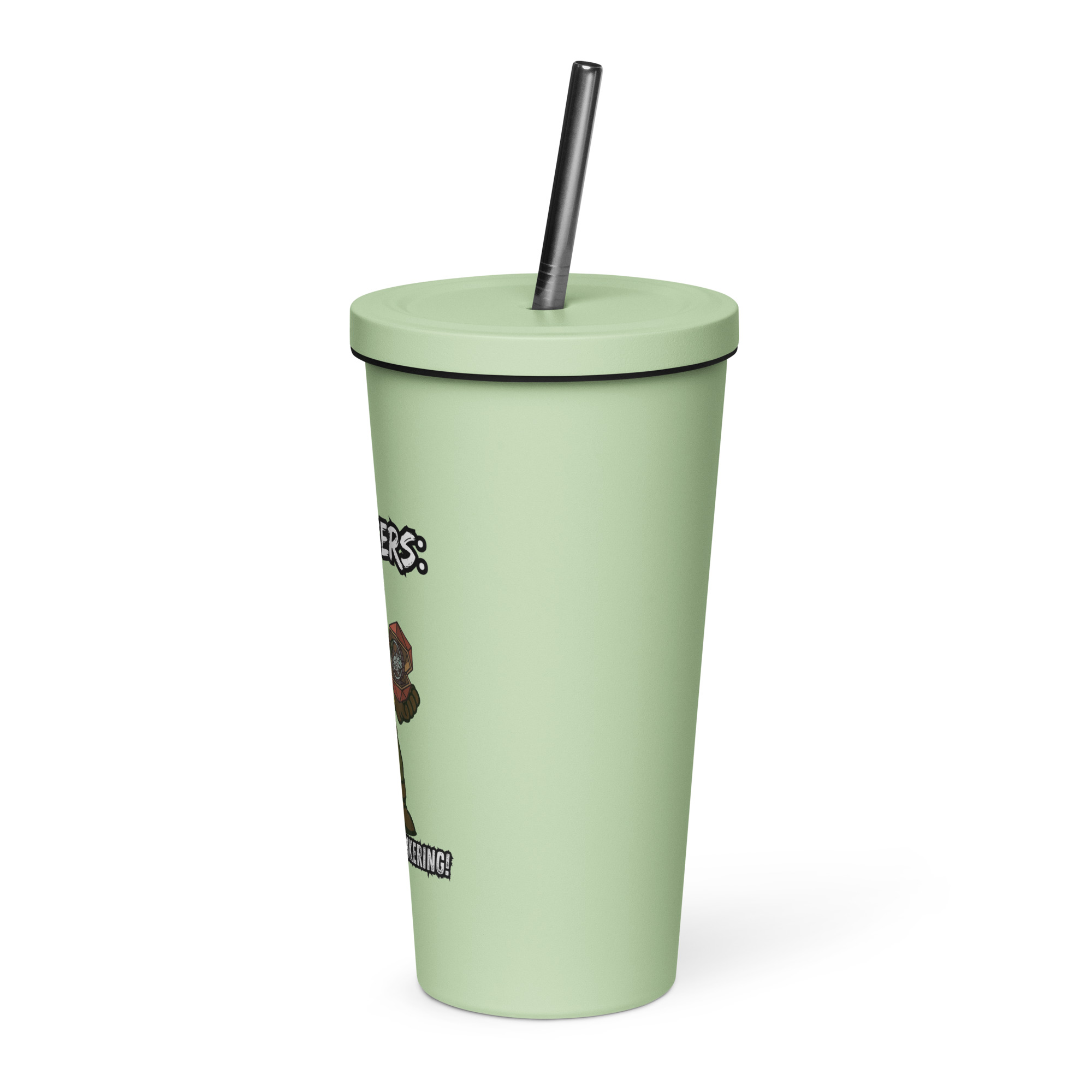 Atrificers roll with attitude! - Thermobecher mit Strohhalm | 600 ml (20 oz) – Bild 16
