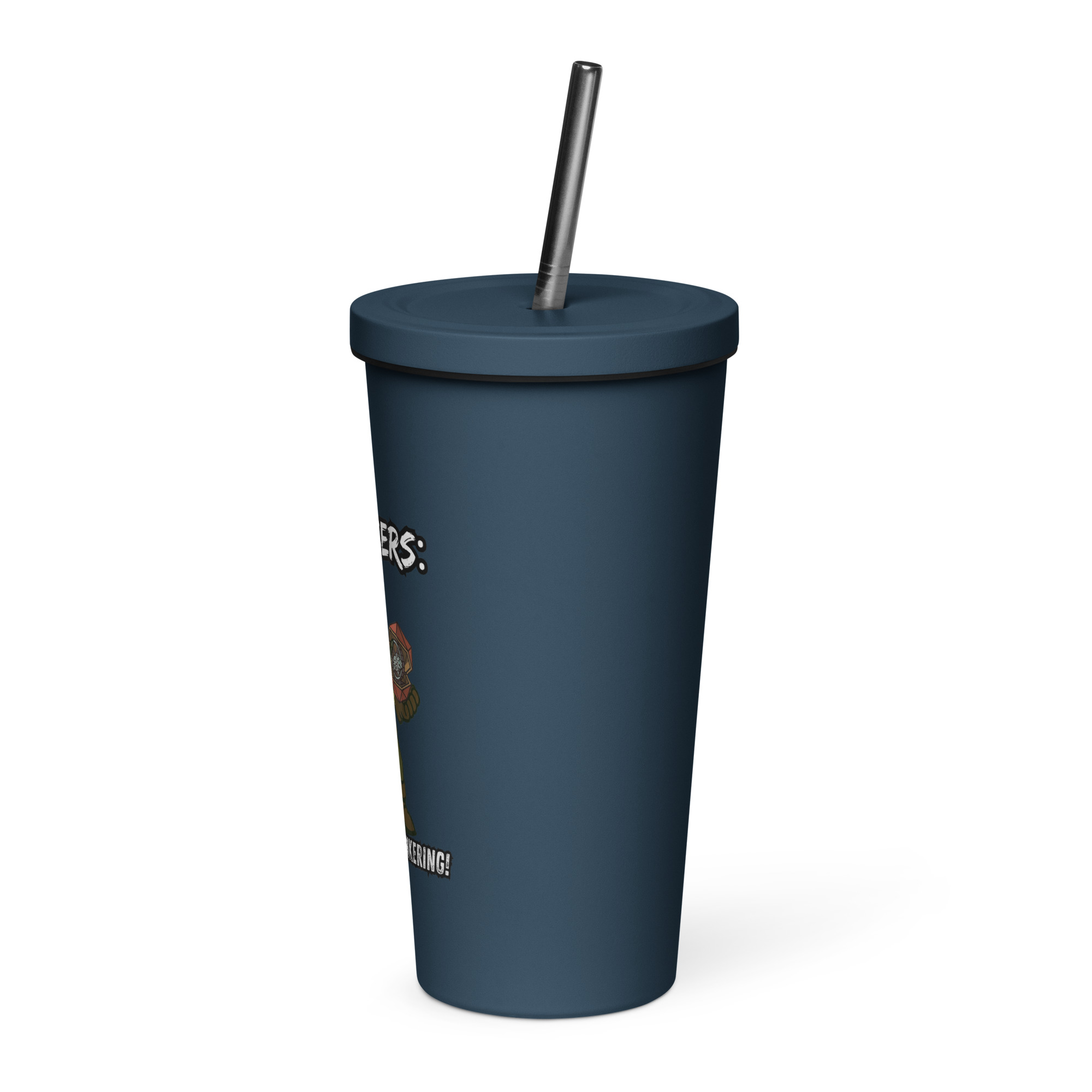 Atrificers roll with attitude! - Thermobecher mit Strohhalm | 600 ml (20 oz) – Bild 8