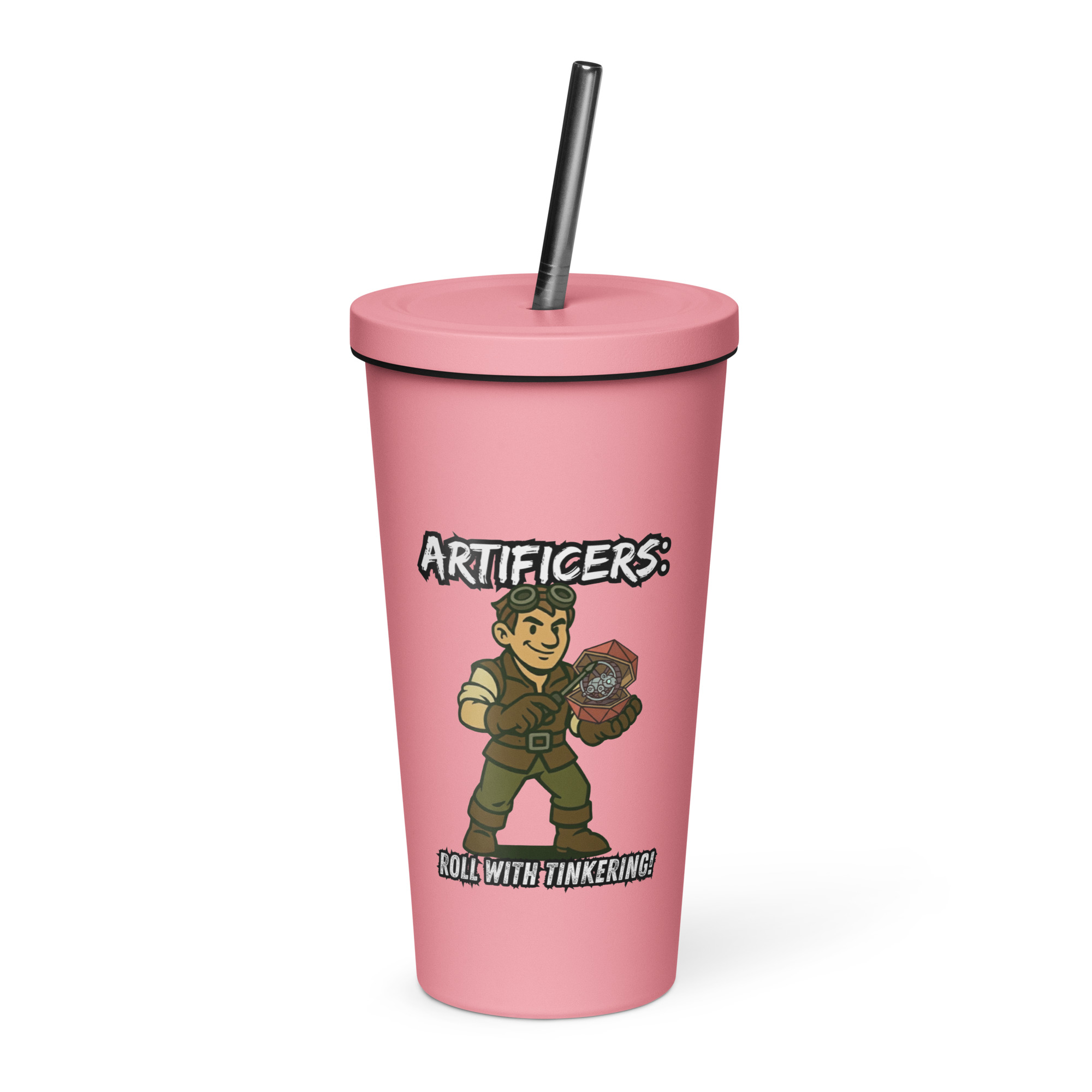 Atrificers roll with attitude! - Thermobecher mit Strohhalm | 600 ml (20 oz) – Bild 10