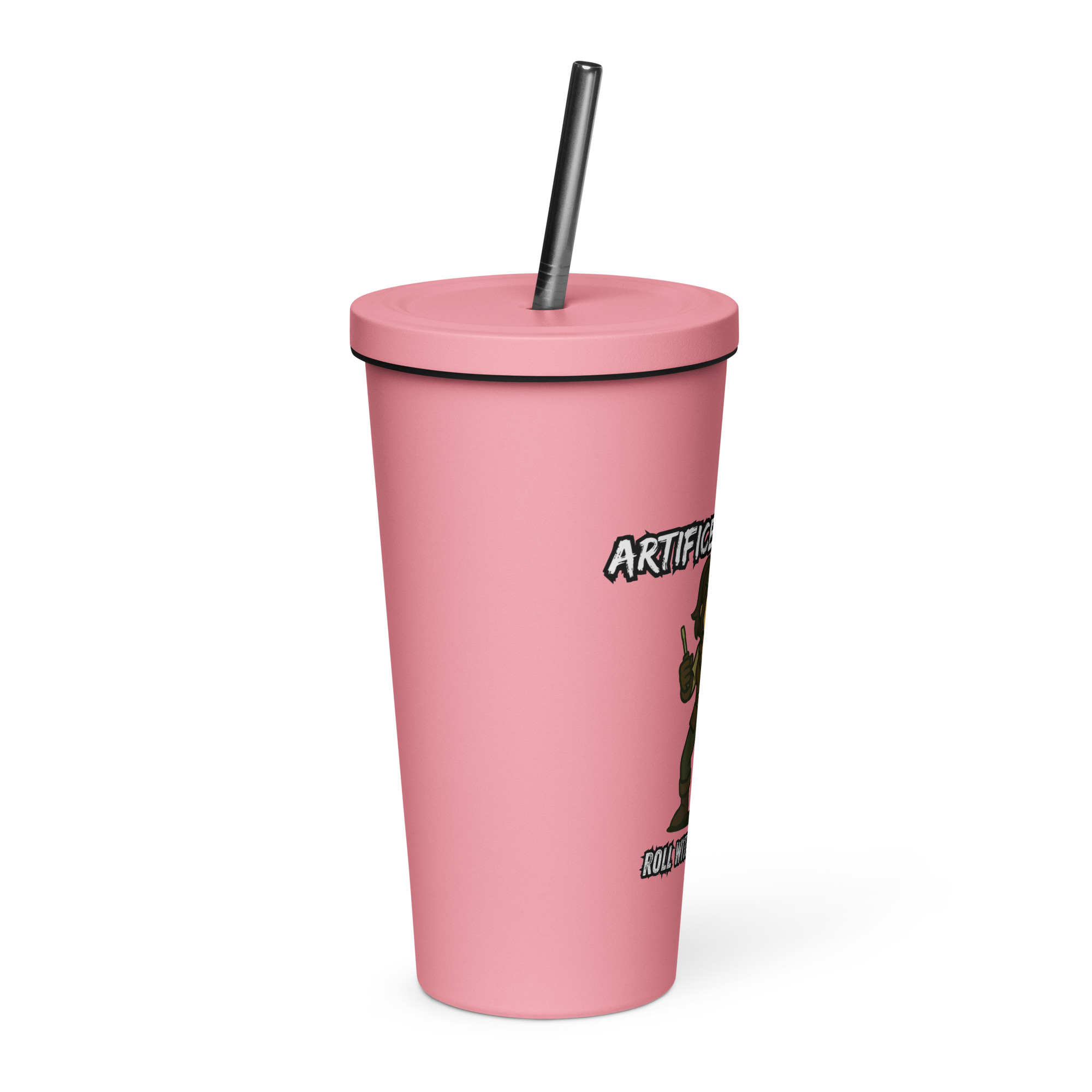 Atrificer Queens roll with attitude! - Thermobecher mit Strohhalm | 600 ml (20 oz) – Bild 13