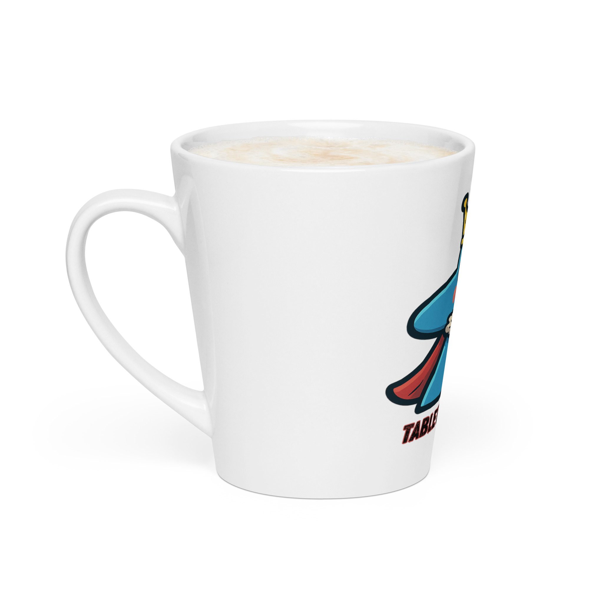 Tabletop Tyrant – Royal Meeple Edition - Milchkaffeetasse 12oz – Bild 2